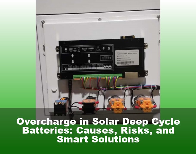 Overcharge in Solar Deep Cycle Batteries: Causes, Risks, and Smart Solutions